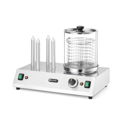 Hendi Podgrzewacz do parówek i bułek hot-dog 550 W, 265031, Hendi 500x310x(h)395mm