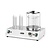 Hendi Podgrzewacz do parówek i bułek hot-dog 550 W, 265031, Hendi 500x310x(h)395mm