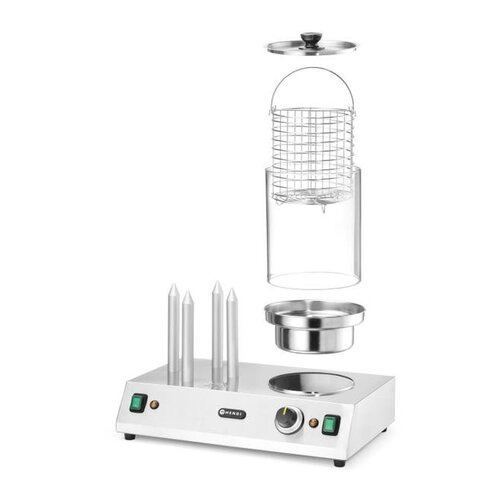 Hendi Podgrzewacz do parówek i bułek hot-dog 550 W, 265031, Hendi 500x310x(h)395mm