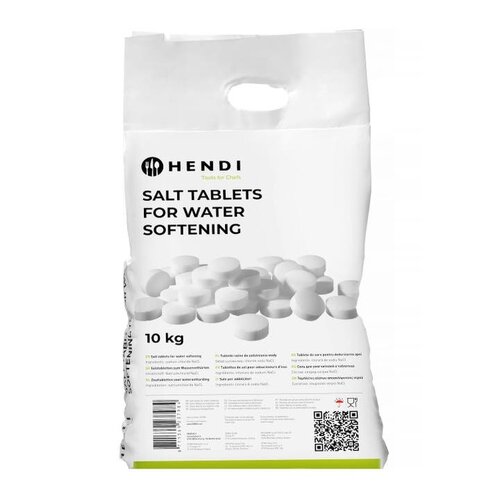 Hendi Tabletki solne do zmiękczania wody 10 kg, Hendi 237984 Hendi Tabletki solne do zmiękczania wody 10 kg, Hendi 237984