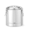 Hendi Termos do transportu żywności 19 L, ze stali nierdzewnej, Hendi Kitchen Line, Ø350x(h)400mm