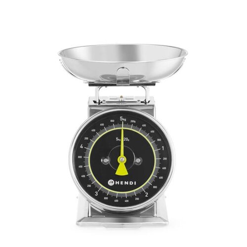 Hendi Waga kuchenna z szalką do 2kg, Hendi 580042 207x231x(h)254 mm Hendi Waga kuchenna z szalką do 2kg, Hendi 580042 207x231x(h)254 mm