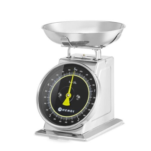 Hendi Waga kuchenna z szalką do 2kg, Hendi 580042 207x231x(h)254 mm Hendi Waga kuchenna z szalką do 2kg, Hendi 580042 207x231x(h)254 mm