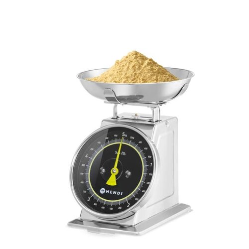 Hendi Waga kuchenna z szalką do 2kg, Hendi 580042 207x231x(h)254 mm Hendi Waga kuchenna z szalką do 2kg, Hendi 580042 207x231x(h)254 mm