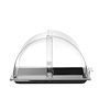 Hendi Witrynka Roll-Top, prostokątna 325x265x(h)195 mm, Hendi 427569, czarna