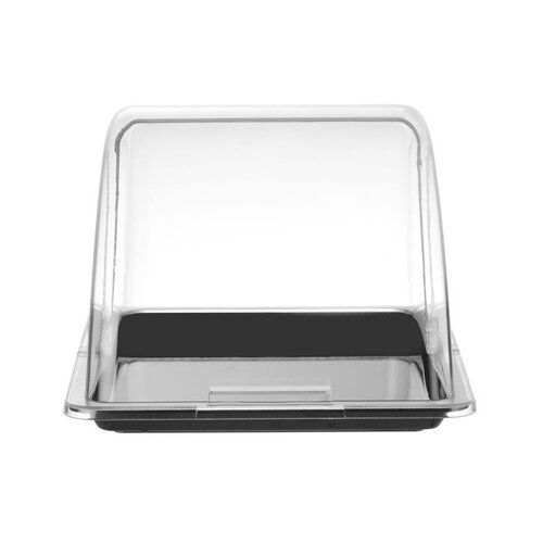 Hendi Witrynka Roll-Top, prostokątna 325x265x(h)195 mm, Hendi 427569, czarna Hendi Witrynka Roll-Top, prostokątna 325x265x(h)195 mm, Hendi 427569, czarna