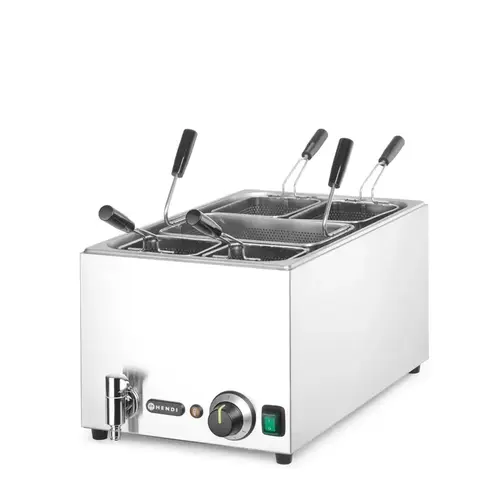 Hendi Elektryczny warnik do makaronu 25L, 3.5 kW, Hendi 240496, 601x326x(h)279mm Hendi Elektryczny warnik do makaronu 25L, 3.5 kW, Hendi 240496, 601x326x(h)279mm