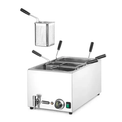 Hendi Elektryczny warnik do makaronu 25L, 3.5 kW, Hendi 240496, 601x326x(h)279mm Hendi Elektryczny warnik do makaronu 25L, 3.5 kW, Hendi 240496, 601x326x(h)279mm