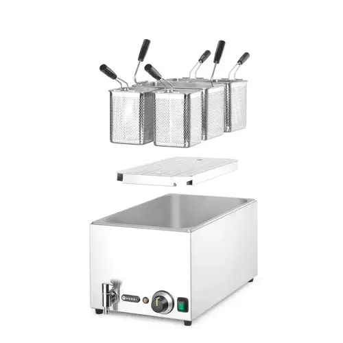 Hendi Elektryczny warnik do makaronu 25L, 3.5 kW, Hendi 240496, 601x326x(h)279mm Hendi Elektryczny warnik do makaronu 25L, 3.5 kW, Hendi 240496, 601x326x(h)279mm