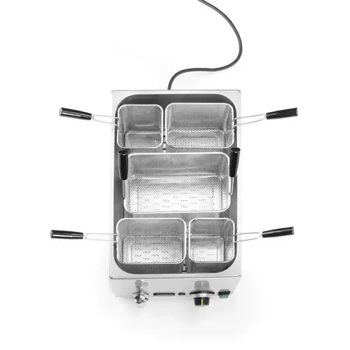 Hendi Elektryczny warnik do makaronu 25L, 3.5 kW, Hendi 240496, 601x326x(h)279mm Hendi Elektryczny warnik do makaronu 25L, 3.5 kW, Hendi 240496, 601x326x(h)279mm