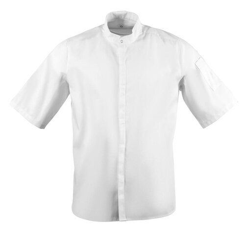Southside Koszula kucharska z krótkim rękawem unisex Southside BB702-M rozmiar: M biała