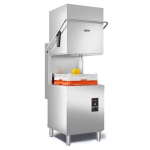 Asber Pass-Through Dishwasher 500 x 500 mm, up to 65 baskets/h