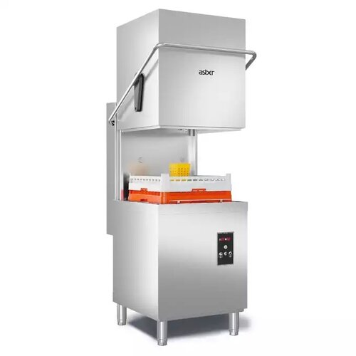 Asber Pass-Through Dishwasher 500 x 500 mm, up to 65 baskets/h