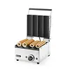 Hendi Grill kontaktowy do Hot-Dog pojedyńczy żeliwny, 385 x 285 mm, 1,8 kW, do 300°C, Hendi 263594