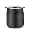 Hendi 10 L stainless steel soup kettle 0.45 kW, black