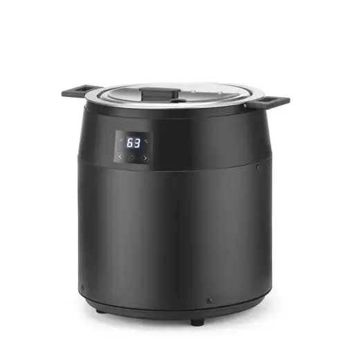 Hendi Kociołek na zupę 10L ze stali nierdzewnej, 0,46 kW, 40 do 90°C, Hendi 860564