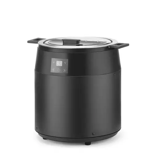 Hendi Kociołek na zupę 10L ze stali nierdzewnej, 0,46 kW, 40 do 90°C, Hendi 860564