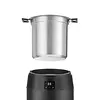 Hendi 10 L stainless steel soup kettle 0.45 kW, black