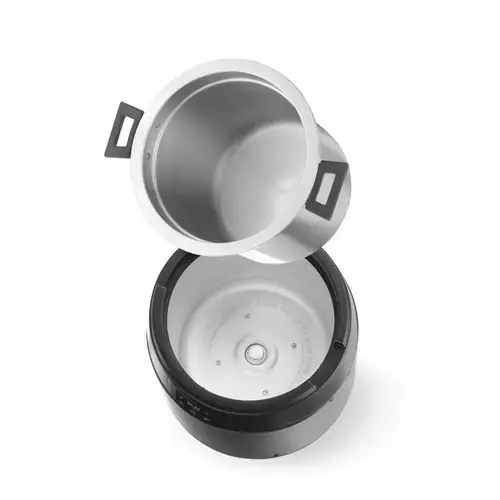 Hendi Kociołek na zupę 10L ze stali nierdzewnej, 0,46 kW, 40 do 90°C, Hendi 860564