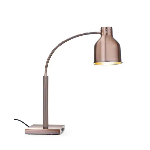 Hendi Lampa do podgrzewania potraw stojąca 250W, przewód do 1500mm, Hendi 273753, miedziany