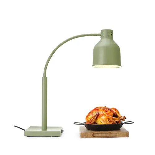 Hendi Lampa do podgrzewania potraw stojąca 250W, przewód do 1500mm, Hendi 273746, zielony