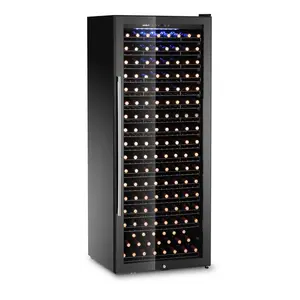 Arktic Wine cooler 224 bottles, 542 L, hinged door, Arktic 237144, 5 to 22°C, black