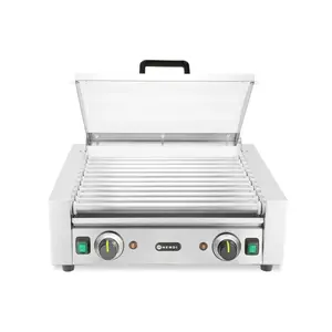 Hendi Podgrzewacz rolkowy 980kW, 11 rolek 45cm, Hendi 268650