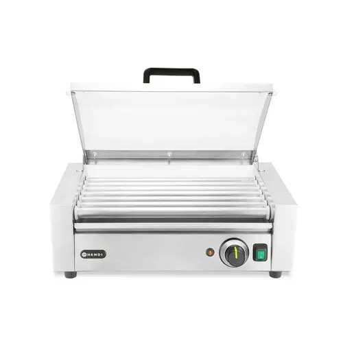 Hendi Podgrzewacz rolkowy 620kW, 7 rolek 45cm, Hendi 268636