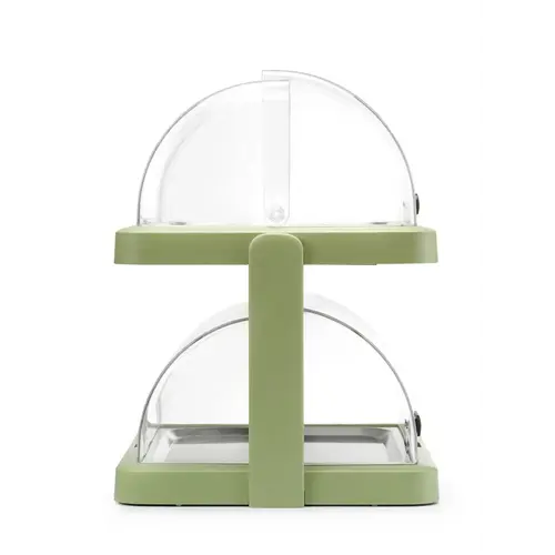 Hendi Witrynka bufetowa dwupoziomowa 355x480x(h)480 mm, z pokrywą roll-top, prostokątna, Hendi 871973 Hendi Witrynka bufetowa dwupoziomowa 355x480x(h)480 mm, z pokrywą roll-top, prostokątna, Hendi 871973