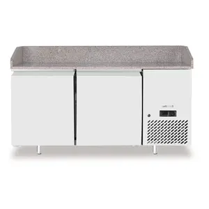 Arktic 2-door pizza table with granite top, Arktic 220245, 250L, granite, 230V/250W, 1510x800x(H)875mm