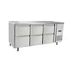 Hendi Refrigerated table with 6 drawers 420 L, side unit