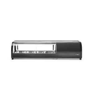 Arktic Nadstawa chłodnicza do sushi lub tapas 6x 1/3GN, 0 do 12°C, 190W z agregatem po prawej stronie, Arktic 274071