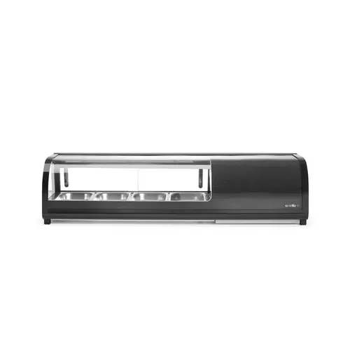 Arktic Nadstawa chłodnicza do sushi lub tapas 6x 1/3GN, 0 do 12°C, 190W z agregatem po prawej stronie, Arktic 274071