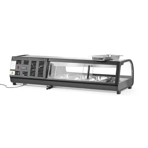 Arktic Nadstawa chłodnicza do sushi lub tapas 6x 1/3GN, 0 do 12°C, 190W z agregatem po prawej stronie, Arktic 274071 Arktic Nadstawa chłodnicza do sushi lub tapas 6x 1/3GN, 0 do 12°C, 190W z agregatem po prawej stronie, Arktic 274071