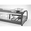 Arktic Cooling top for sushi or tapas 6x 1/3GN, 0 to 12°C, 190W with cooling unit on the right side, Arktic 274071