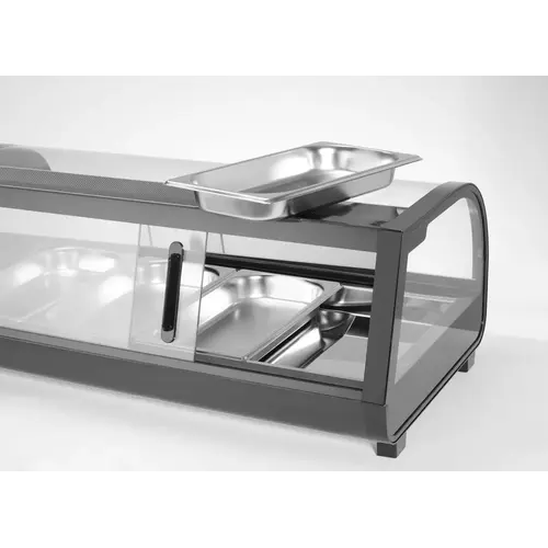 Arktic Nadstawa chłodnicza do sushi lub tapas 6x 1/3GN, 0 do 12°C, 190W z agregatem po prawej stronie, Arktic 274071 Arktic Nadstawa chłodnicza do sushi lub tapas 6x 1/3GN, 0 do 12°C, 190W z agregatem po prawej stronie, Arktic 274071