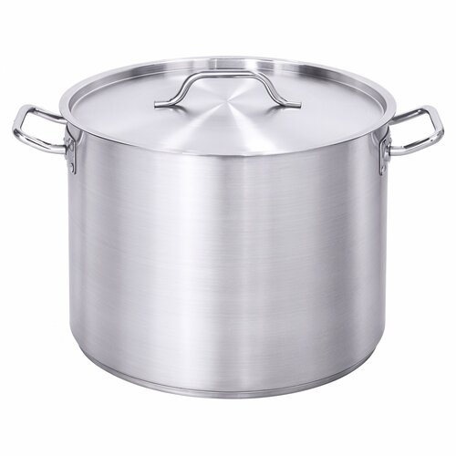 INOXI Garnek średni 25L, Ø320 mm, INOXI ze stali nierdzewnej z pokrywą INOXI Garnek średni 25L, Ø320 mm, INOXI ze stali nierdzewnej z pokrywą