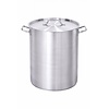 INOXI Garnek wysoki 50L, Ø400 mm, INOXI ze stali nierdzewnej z pokrywą INOXI Garnek wysoki 50L, Ø400 mm, INOXI ze stali nierdzewnej z pokrywą