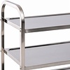 INOXI Wózek kelnerski 2-poziomowy, ze stali nierdzewnej INOXI, 705x405x(h)810mm, skręcany INOXI Wózek kelnerski 2-poziomowy, ze stali nierdzewnej INOXI, 705x405x(h)810mm, skręcany