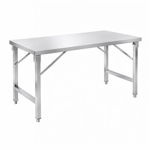 INOXI Stół składany ze stali nierdzewnej INOXI 1200x600x(h)850 mm