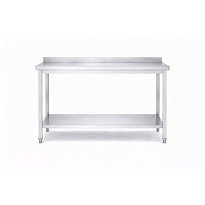 INOXI Stół przyścienny z półką INOXI 1000x700x(h)850mm, skręcany