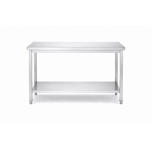 INOXI Stół centralny z półką INOXI 1000x600x(h)850mm, skręcany INOXI Stół centralny z półką INOXI 1000x600x(h)850mm, skręcany
