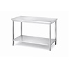 INOXI Stół centralny z półką INOXI 1000x600x(h)850mm, skręcany