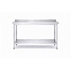 INOXI Stół przyścienny z półką INOXI 1000x600x(h)850mm, skręcany