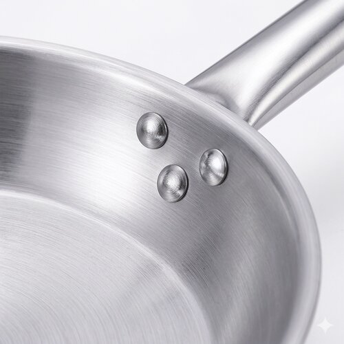 INOXI Patelnia uniwersalna ze stali nierdzewnej INOXI Ø360 mm