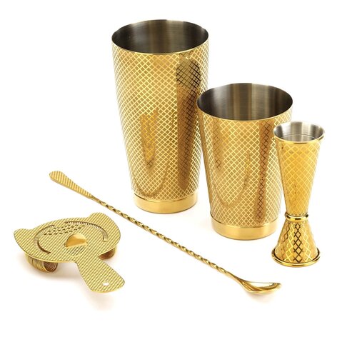 Barfly Classic bartender spoon 315 mm gold