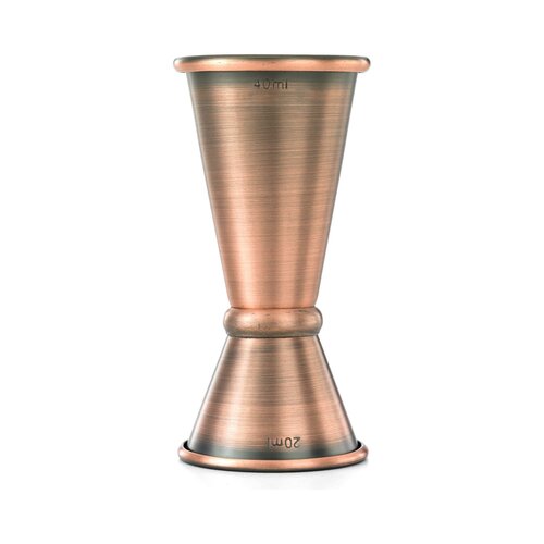 BarUp Bartender measuring cup 20x40 ml, antique copper BarUp Bartender measuring cup 20x40 ml, antique copper