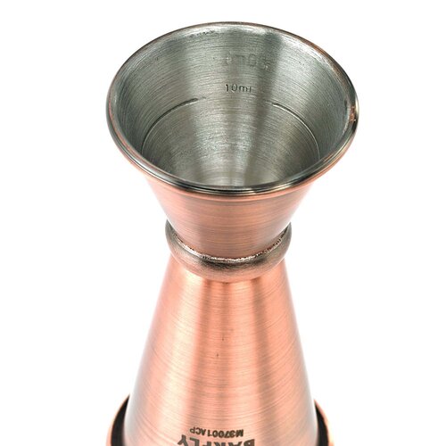 BarUp Bartender measuring cup 20x40 ml, antique copper