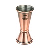 BarUp Bartender measuring cup 20x40 ml, antique copper