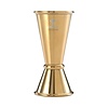 Barfly Bartender measuring cup 20x40 ml gold